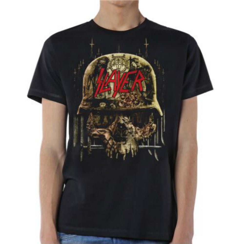 SLAYER スレイヤー - Skull Collage / Tシャツ / メンズ - PGS